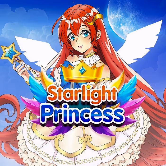 Starlight Princess anime-style slot featuring tumbling reels and progressive multipliers