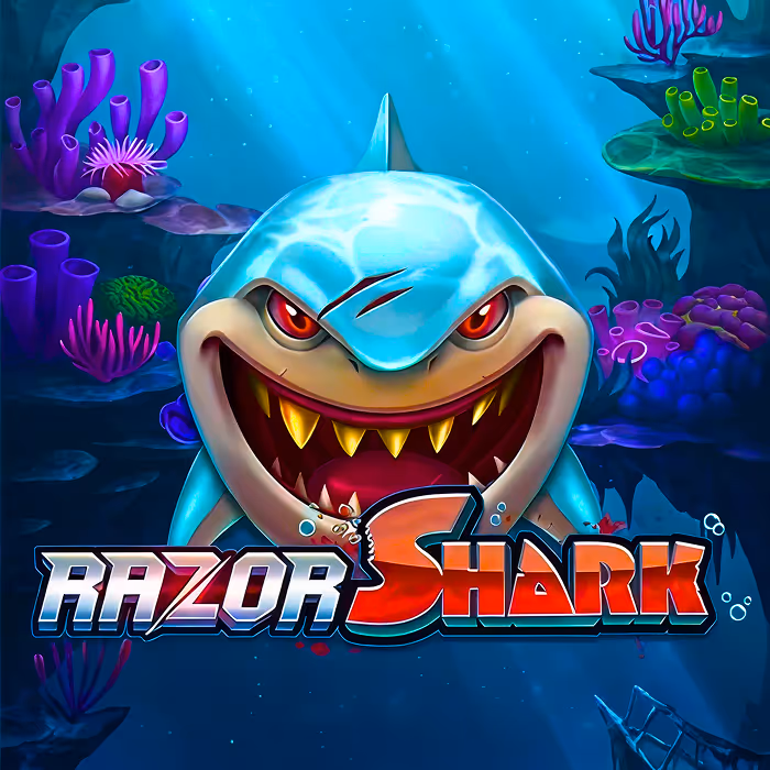 Razor Shark underwater adventure slot featuring mystery stacks and bonus game